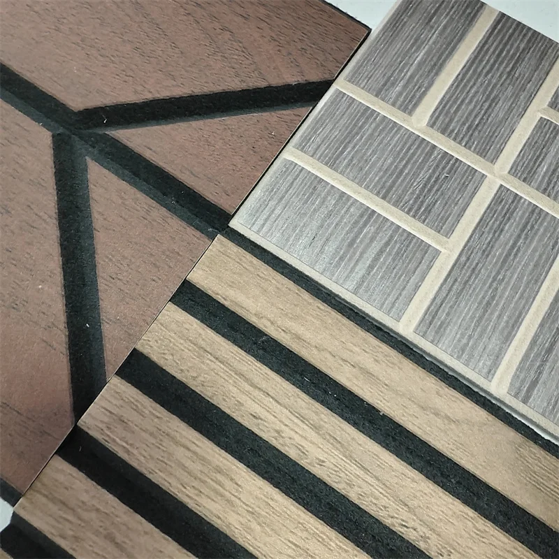 Panel veneer akustik